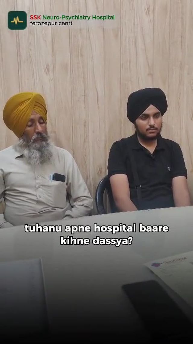 Family sharing their experience at SSK Neuro-Psychiatry Hospital
